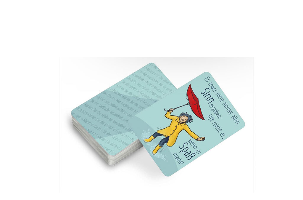 Startschuss für die Mutmach-Karten für die seelische Gesundheit